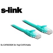 Resim S-Link Sl Cat603Gr 3Mt Yeşil Cat6 Kablo 
