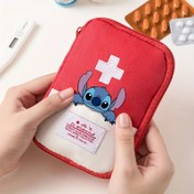 Resim Disney Tuvalet Çantası Taktik İlk Yardım Kiti - Dayanıklı Oxford Kumaştan Yapılmış, Yol Yardımı ve Kamp İçin Uygun, Pembe/Kırmızı/Sarı ve Deniz Mavisi Renklerde Mevcuttur. 