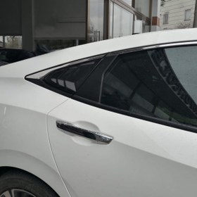 Resim Honda Civic 2016- Kelebek Cam 2 Prç 