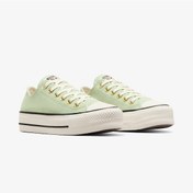 Resim Converse Chuck Taylor All Star Lift Kadın Yeşil Süet Sneaker A13825c Yeşil 