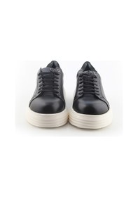 Resim Sneaker Günlük Erkek E9402 John May Paris Siyah Bambi Siyah 
