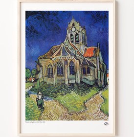 Resim Auvers'deki Kilise, Poster 