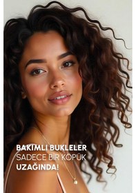 Resim Bukle Belirginleştirici Saç Köpüğü 200 Ml Hindistan Cevizi Özlü, Paraben, Sls Ve Silikon İçermez 