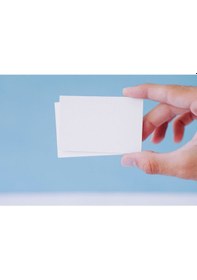 Resim Not Baskısız Boş Kartvizit Boy 50 Adet Kalın Not Kağıdı 8x5 Cm 