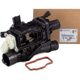 Resim PSA 9849443980 | Peugeot 3008 2017-2020 2.0 Hdi Termostat Gövdesi Orijinal 