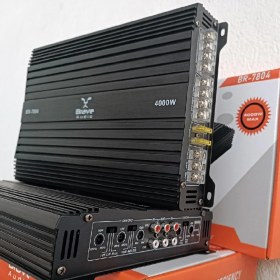Resim Brave 4000W 4x50W Profesyonel 4 Kanal Oto Amfi – Güçlü Ses Performansı 