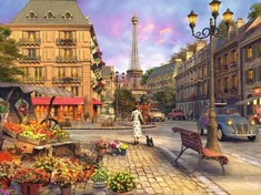 Resim Ravensburger 1500 Parça Puzzle Tarihi Paris 163090 