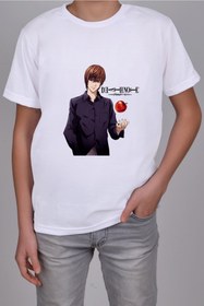 Resim Semiremis Anime-deat-note-çocuk-yetişkin-unisex-t-shirt-anime-deat-note-ts-12 