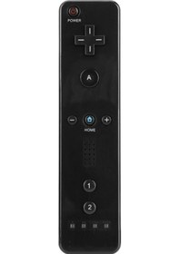 Resim Wholesale00 Anahtar Wii Kablosuz Gamepad Uzaktan Kumandası İçin Siyah, Yeni Dönem İçin Kullanışlı 