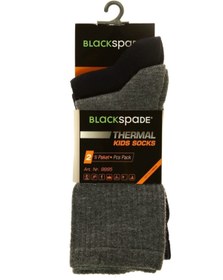 Resim Blackspade Unisex Çocuk Koyu Antrasit Çorap 5001803787 