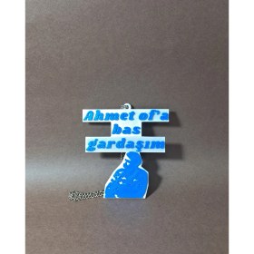 Resim Ahmet Of'a Bas Gardaşım Dikiz Aynası Süsü 