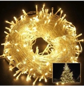 Resim Parti Yılbaşı Ağacı Led Işık 8 Animasyonlu 100 Ledli 10 Metre Fişli 