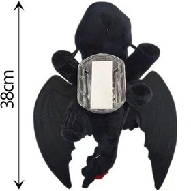 Resim Besthome1 Otomobil Tavanı İçin 35 Cm Beyaz Uçan Ejderha Aksesuarı - Sevimli Tüylü Dekor Oyuncak 