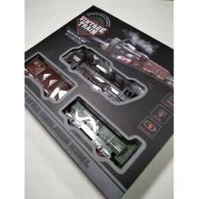 Resim E-Market 61 Kara Tren Raylı Oyuncak Tren 