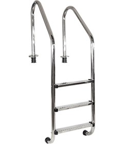 Resim Waterfun Standart Seri Havuz Merdiveni 304 Aisi 4 Basamaklı 