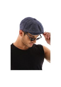 Resim Ritagarcia Yazlık Kasket Lacivert Çizgili Lacivert 