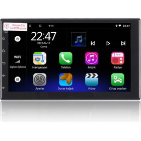 Resim CELALİ TUNİNG Ford Fiesta (2006-2008) Android 12 Universal Double Multimedya - 2GB Ram 32GB HDD 