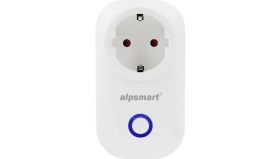 Resim Alpsmart AS816EU Wifi Akıllı Priz Uzaktan Kontrollü Tuya App Destekli- 16A 