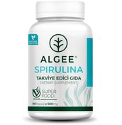 Resim Spirulina Kapsül 500mg | 90 Adet | Pratik Ambalaj – Vegan Takviye | ALGEE® 