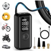 Resim Elektrikli Hava Pompası 6000 Mah Lcd Ekranlı Led'li Ve Usb Çıkışl 