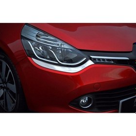 Resim RENAULT CLİO 4 HB 2012 SONRASI FAR KAŞI ÇERÇEVESİ 2 PRÇ P.ÇELİK 