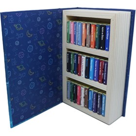 Resim Çikolata Kütüphanesi Ciltli - Tefekkür Bilim Kitaplığı Temalı 