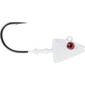 Resim Mustad Sd824 Shad White İğne No: 2-0 5g Jighead 3 Adet 