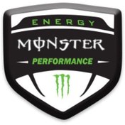 Resim MOTOSEPETİM Sticker MONSTER 3D DAMLA 2 Lİ OTO STİCKER LOGO 1 