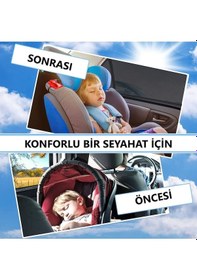 Resim Oto Yan Cam Perdesi Araba Arka Güneşlik 1 Adet Araç Cam Gölgelik Cam Kılıfı Cam Açılabilir 