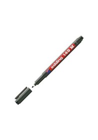 Resim Edding 149M Siyah Silgili Asetat Kalemi 1.0 MM Siyah 