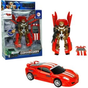 Resim COjans HW-899-1-2-5 KUT. DÖNÜŞEBİLEN ROBOT JEEP 1:24 