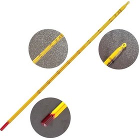 Resim Kimya Termometre Cam Baget Tipi Alkollü - -20..+50 °C 