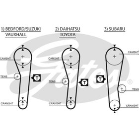 Resim GATES 5043 Kayis Triger (088-190)-(Suzuki: Carry-Sk410 86-00/Alto 86-00 ) 1276178400 91112009 (WC195663) 