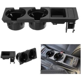 Resim Bmw E46 Bardaklık Madeni Para Kutusu Set Siyah 51168217953 (523510393) 