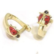 Resim Uğur Böceği Küpe 14 Ayar Altın N11.19808 