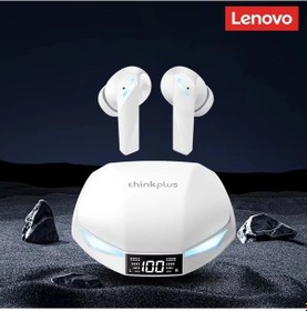 Resim Xt53 Beyaz Yeni Lenovo Xt53 Kablosuz Bluetooth 5.4 Kulaklık Akıllı Dokunmatik Ahizesiz Arama Oyun Kulaklığı Derin Bas Surround Ses Kulaklıkları 