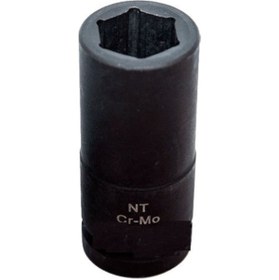 Resim Genel Markalar Nt 1/2 Havalı Lokma Siyah Uzun 25 Mm Ntzl1225u 