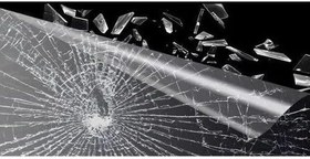 Resim Güvenlik Şeffaf Cam Filmi Kırılmaz 2 Mil 100 cm x 1 Metre (100 cm x 1 Metre) 