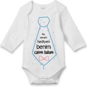 Resim Limon Bebek Beyaz Bu Seneki Hediyen Benim Baskılı Zıbın 