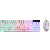 Resim Everest Grup Profesyonel Rgb Işıklı Kablolu Q Klavye 