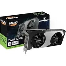 Resim AyrStore INNO3D RTX5060 8gb X2 Oc V2 128BIT Gddr7 N50602-08D7X-195071N 
