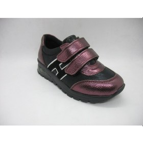 Resim Toddler 00202 Deri Ortopedik Günlük Kız Ayakkabısı 22-23 Bordo 