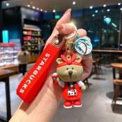 Resim OEMG Yeni Çizgi Film Animasyon Stitch Serisi Yumuşak Kauçuk Anahtarlık Bebek Çantası Kolye Anahtarlık Küçük Hediye (Yurt Dışından) 