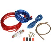 Resim Konesam 1500w Araç Amplifikatör Ve Subwoofer Kurulum Kiti - Yüksek Güçlü Ses Kablosu Ve Sigorta Tutucu Seti 