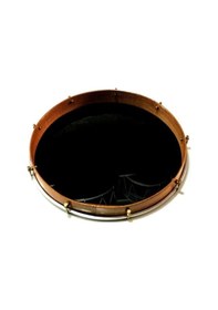 Resim Mitello Derili 41 Cm Kılıflı Dıştan Ayarlı Profesyonel Bendir 