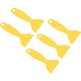 Resim Tenfowee 3d Yazıcı Spatula Seti 5 Adet - Sarı Pvc Malzeme, Dlp/lcd Fotokürleme Reçine Tenceresini Temizle, Fep Camı Korumak İçin Esnek Ve Dayanıklı 