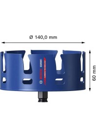 Resim Bosch 140 mm Yapı Malzemeleri Için Panç 2608900486 