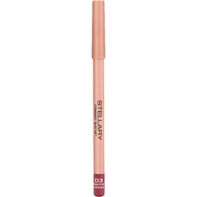 Resim Stellary Lip Liner Dudak Kalemi 03 Terra Cotta - High Pigmentation & Smooth Application - Gratis 