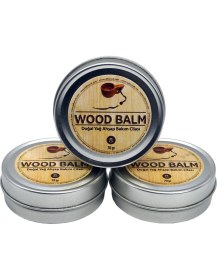 Resim wood Balm Doğal Yağ Ahşap Kuksa Bakım Kremi Cilası 70 gr 