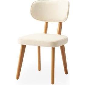 Resim Ahşap/beyaz Mobilgen Masal Sandalye Beyaz 